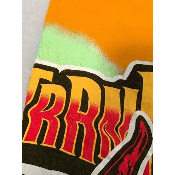 Outrank Shirt Mens sz 3XL XXXL Yellow Graphic Short Sleeve T-Shirt - Picture 6 of 6